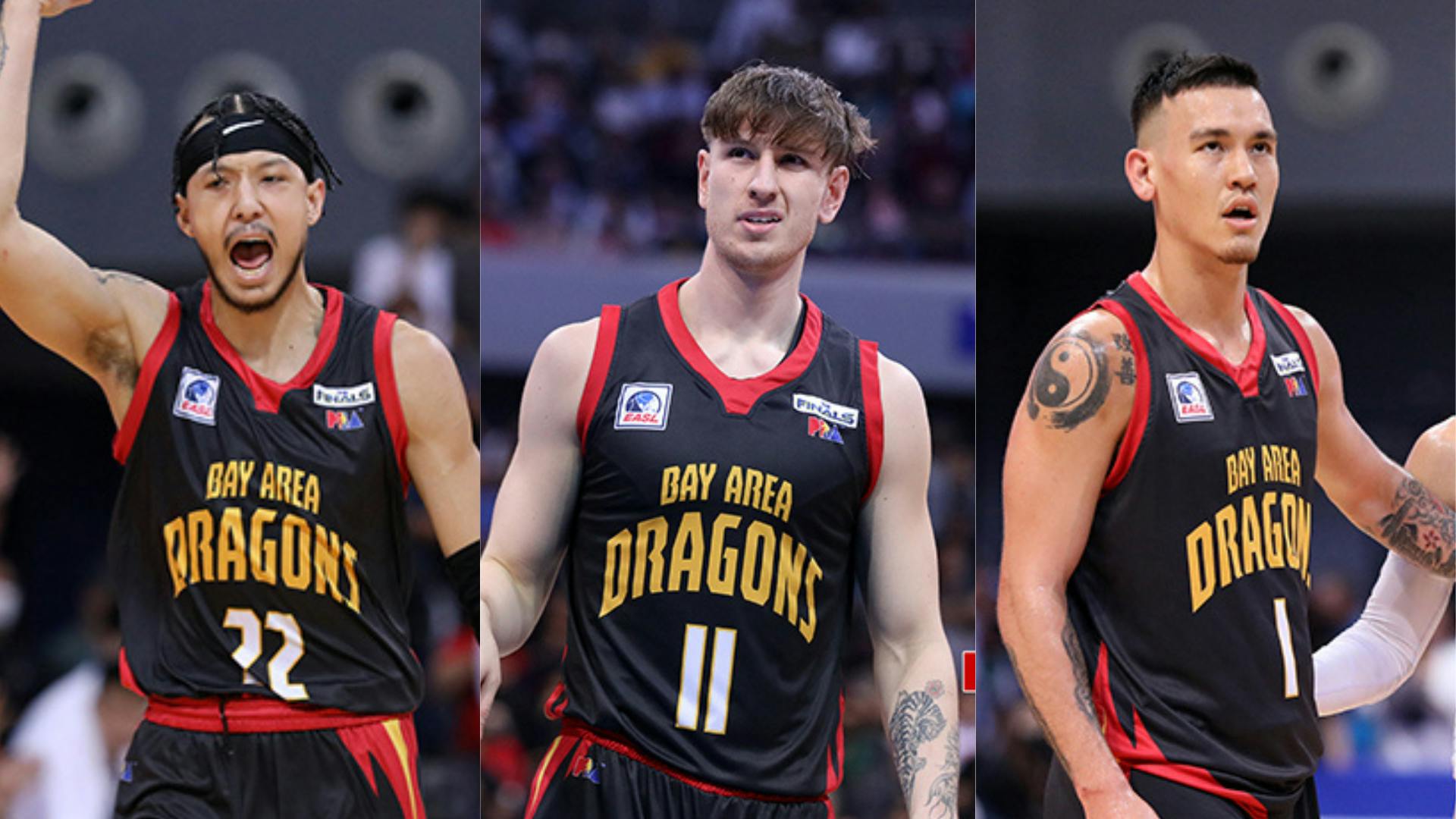 Bay Area Dragons trio make PBA Commissioner